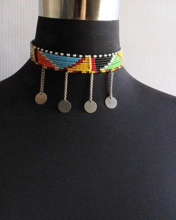 Maasai Choker necklace